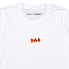 Load image into Gallery viewer, On Fire Embroidered Feminist T-Shirt
