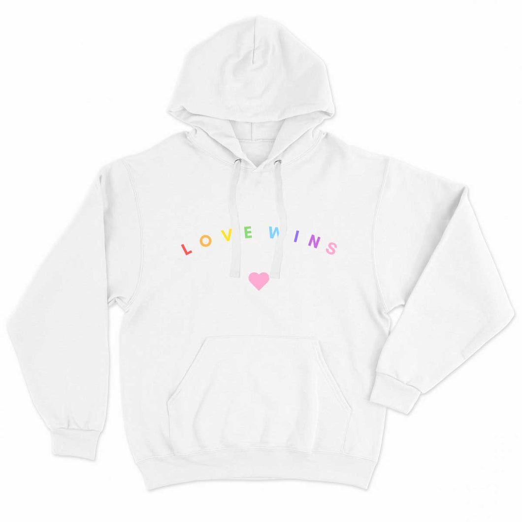 Love Wins Pastel LGBTQ+ Hoodie