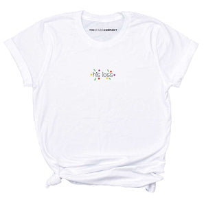 His Loss Embroidered Feminist T-Shirt