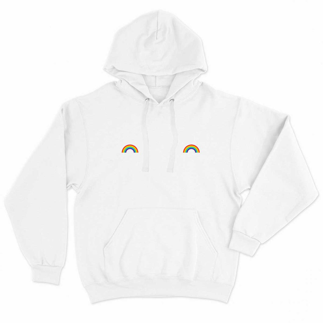 Pride Rainbow Nipple LGBTQ+ Hoodie