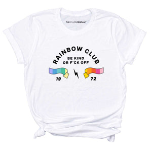 1972 Rainbow Club LGBTQ+ T-Shirt