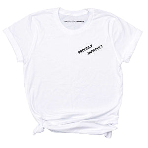 Proudly Difficult Feminist T-Shirt