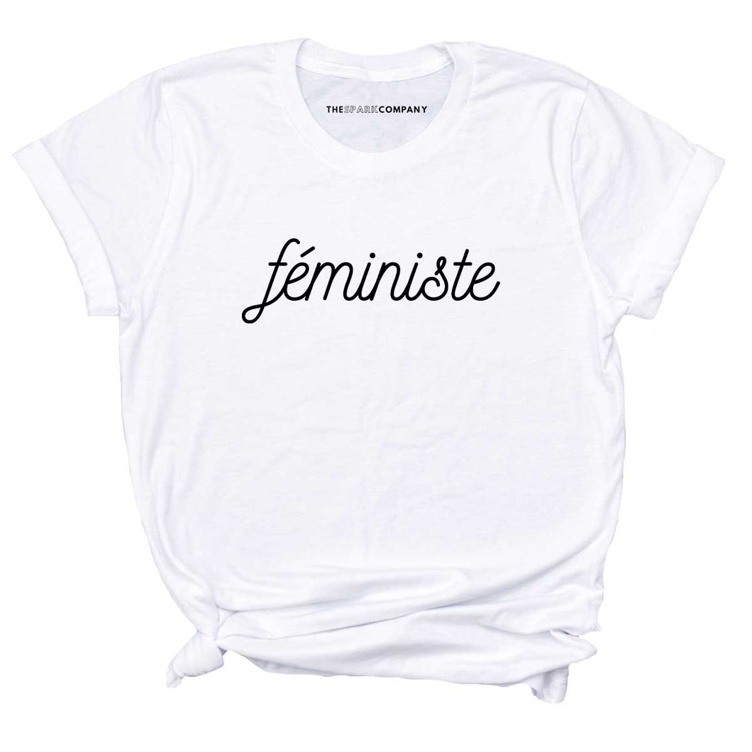 Féministe Feminist T-Shirt