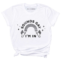 Load image into Gallery viewer, Distressed Sounds Gay LGBTQ+ T-Shirt