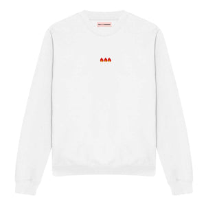 On Fire Embroidered Feminist Sweatshirt
