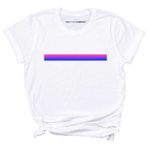 Load image into Gallery viewer, Bisexual Stripe LGBTQ+ Pride T-Shirt