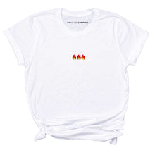 Load image into Gallery viewer, On Fire Embroidered Feminist T-Shirt