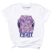 Load image into Gallery viewer, Fight Like A Girl Feminist T-Shirt
