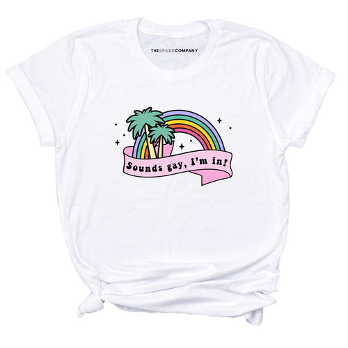 Retro Sounds Gay LGBTQ+ T-Shirt