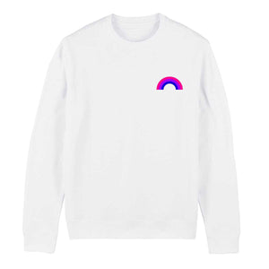 Bisexual Pride Rainbow LGBTQ+ Pride Sweatshirt