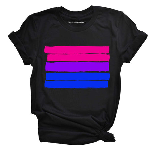 Bisexual Pride Flag LGBTQ+ Pride T-Shirt