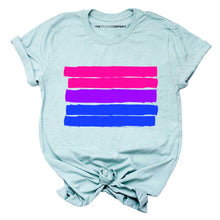 Load image into Gallery viewer, Bisexual Pride Flag LGBTQ+ Pride T-Shirt