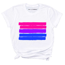 Load image into Gallery viewer, Bisexual Pride Flag LGBTQ+ Pride T-Shirt