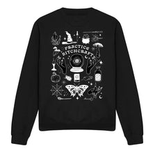 Load image into Gallery viewer, Practice Bitchcraft Halloween Feminist Sweatshirt
