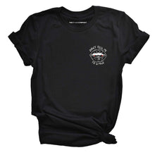 Load image into Gallery viewer, Don&#39;t Tell Me To Smile Halloween Embroidered T-Shirt