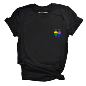 Holding Hands, Gay / Bisexual LGBTQ+ Pride T-Shirt