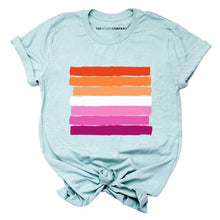 Load image into Gallery viewer, Lesbian Pride Flag LGBTQ+ Pride T-Shirt