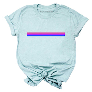 Bisexual Stripe LGBTQ+ Pride T-Shirt