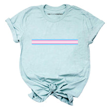 Load image into Gallery viewer, Transgender Stripe LGBTQ+ Pride T-Shirt