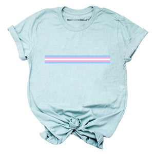 Transgender Stripe LGBTQ+ Pride T-Shirt