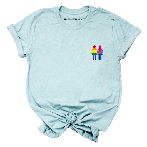Holding Hands, Gay / Bisexual LGBTQ+ Pride T-Shirt