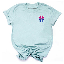Load image into Gallery viewer, Holding Hands, Bisexual LGBTQ+ Pride T-Shirt