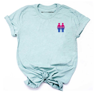 Holding Hands, Bisexual LGBTQ+ Pride T-Shirt