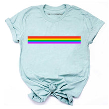 Load image into Gallery viewer, Pride Flag Stripe LGBTQ+ Pride T-Shirt