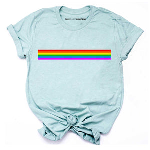 Pride Flag Stripe LGBTQ+ Pride T-Shirt