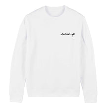 Load image into Gallery viewer, Embroidered Woman Up Feminist Sweatshirt
