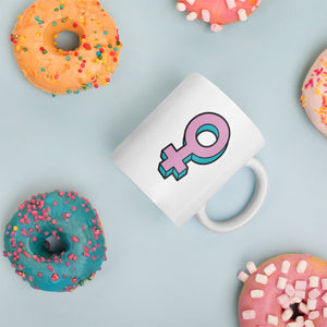 Feminist Mug - Minimalist Feminist Mug-Feminist Apparel, Feminist Gift, Feminist Coffee Mug-The Spark Company-The Spark Company