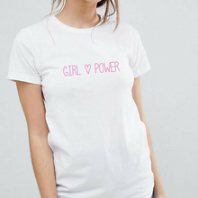 Load image into Gallery viewer, Girl Power Pink - Feminist Shirt-Feminist Apparel, Feminist Clothing, Feminist T Shirt-The Spark Company-The Spark Company