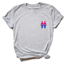 Load image into Gallery viewer, Holding Hands, Bisexual LGBTQ+ Pride T-Shirt