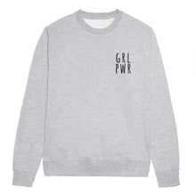 Load image into Gallery viewer, GRL PWR Corner Feminist Sweatshirt