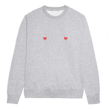 Load image into Gallery viewer, Heart Nipple Feminist Sweatshirt