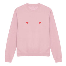 Load image into Gallery viewer, Heart Nipple Feminist Sweatshirt