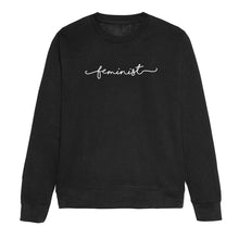 Load image into Gallery viewer, Minimalist Feminist Sweatshirt