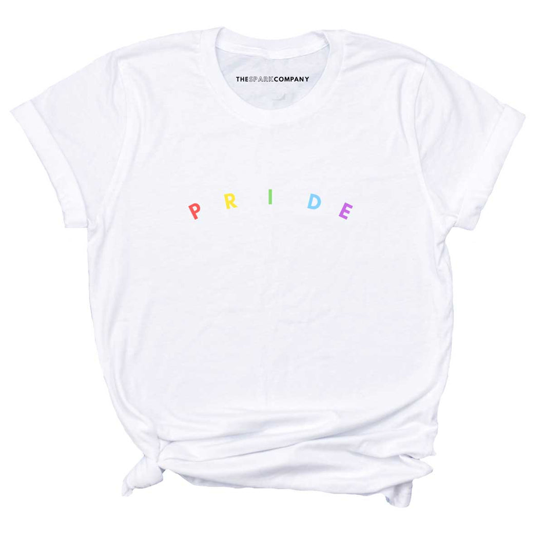 Minimalist Pride LGBTQ+ Pride T-Shirt