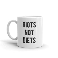 Load image into Gallery viewer, Riots Not Diets - Feminist Mug, Feminist Gift-Feminist Apparel, Feminist Gift, Feminist Coffee Mug-The Spark Company-The Spark Company