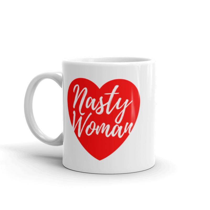 Nasty Woman - Feminist Coffee Mug, Feminist Gift-Feminist Apparel, Feminist Gift, Feminist Coffee Mug-The Spark Company-The Spark Company
