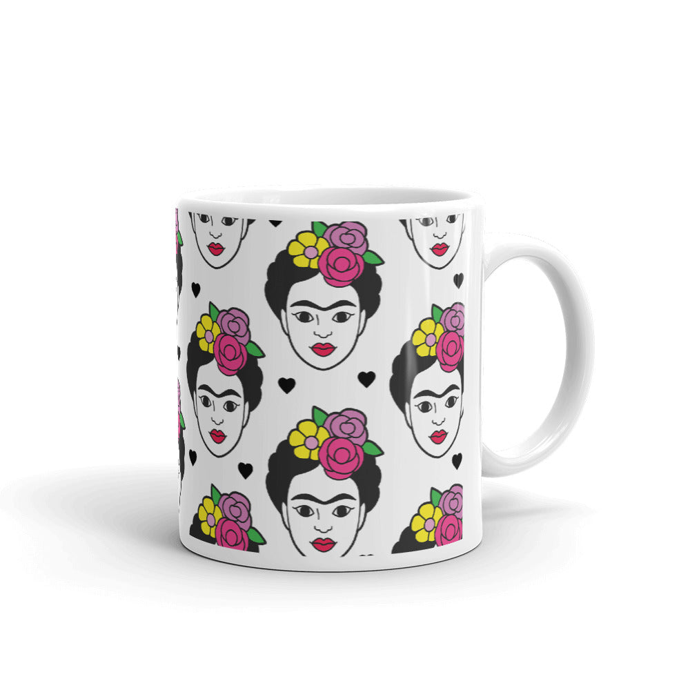 Frida Print Feminist Mug, Feminist Gift