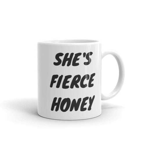 She's Fierce Honey, Queer Eye - Feminist Coffee Mug, Feminist Gift-LGBT Apparel, LGBT Gift, LGBT Coffee Mug-The Spark Company-The Spark Company
