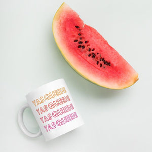 Yas Queen - Queer Eye LGBT Coffee Mug, Feminist Gift-LGBT Apparel, LGBT Gift, LGBT Coffee Mug-The Spark Company-The Spark Company