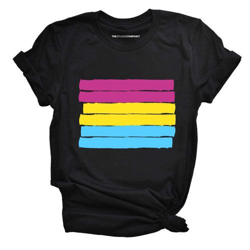 Pansexual Flag LGBTQ+ Pride T-Shirt