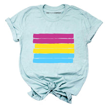 Load image into Gallery viewer, Pansexual Flag LGBTQ+ Pride T-Shirt