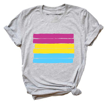 Load image into Gallery viewer, Pansexual Flag LGBTQ+ Pride T-Shirt