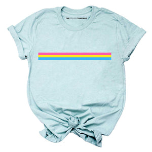 Pansexual Stripe LGBTQ+ Pride T-Shirt