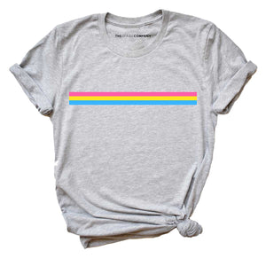 Pansexual Stripe LGBTQ+ Pride T-Shirt