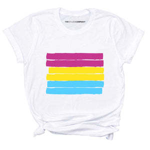 Pansexual Flag LGBTQ+ Pride T-Shirt