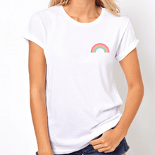 Load image into Gallery viewer, Pastel Pride Rainbow - LGBT T-Shirt-LGBT Apparel, LGBT Clothing, LGBT T Shirt-The Spark Company-The Spark Company